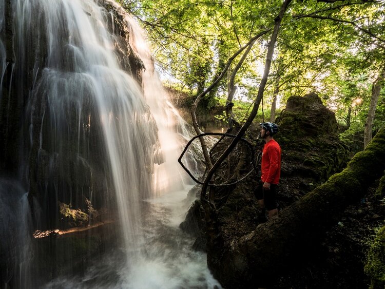 Taking a break at a secluded waterfall: Kurdistan proved to be a never-ending succession of unexpected wonder, beauty and calm.