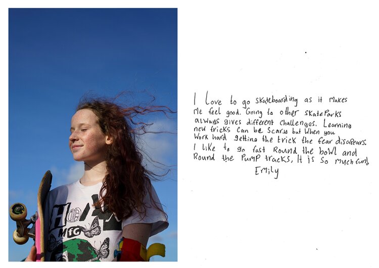 Emily Rothney is a young skateboarder and snowboarder based in the Highlands of Scotland.