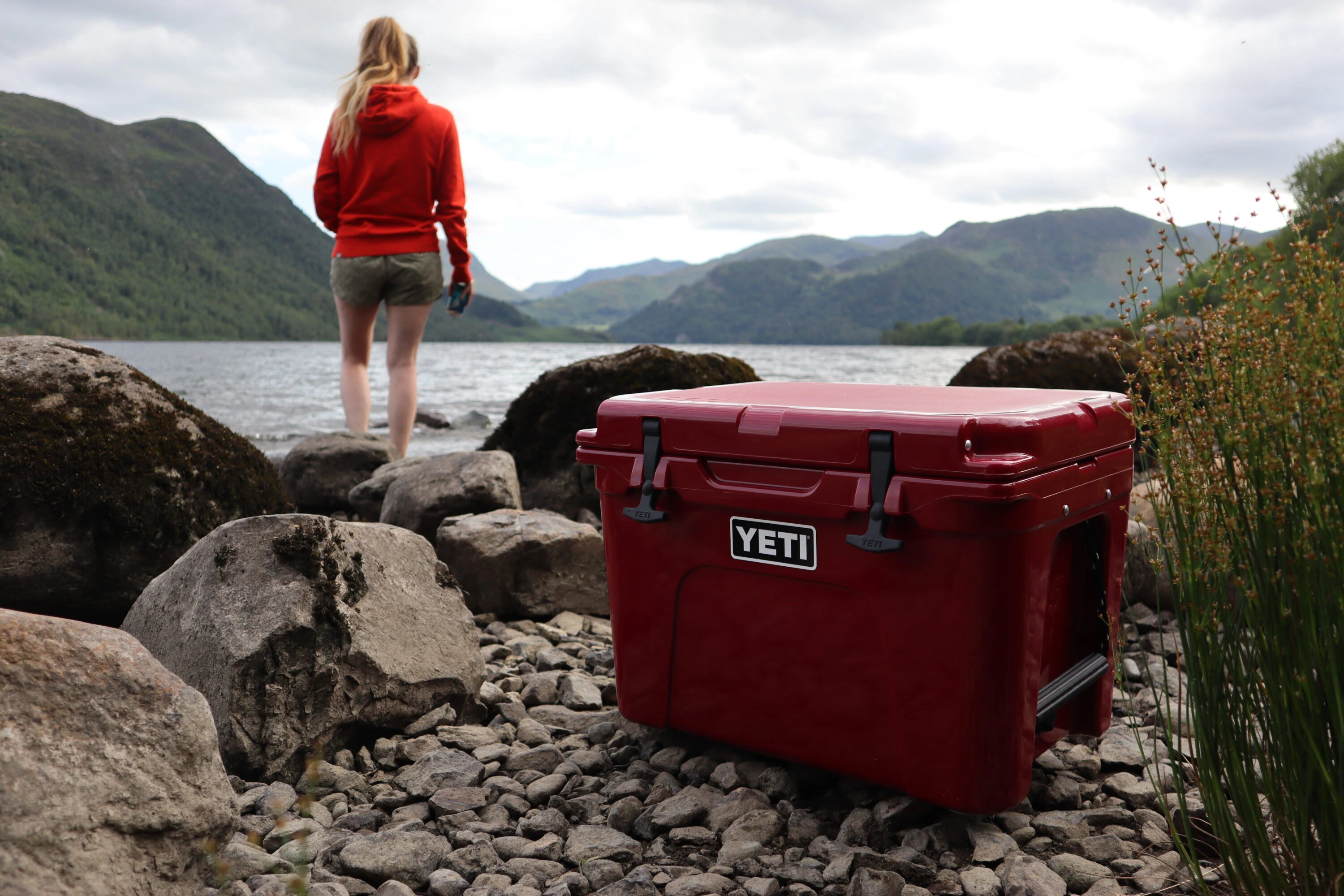 YETI Camp Green Tundra 35 Hard Cooler