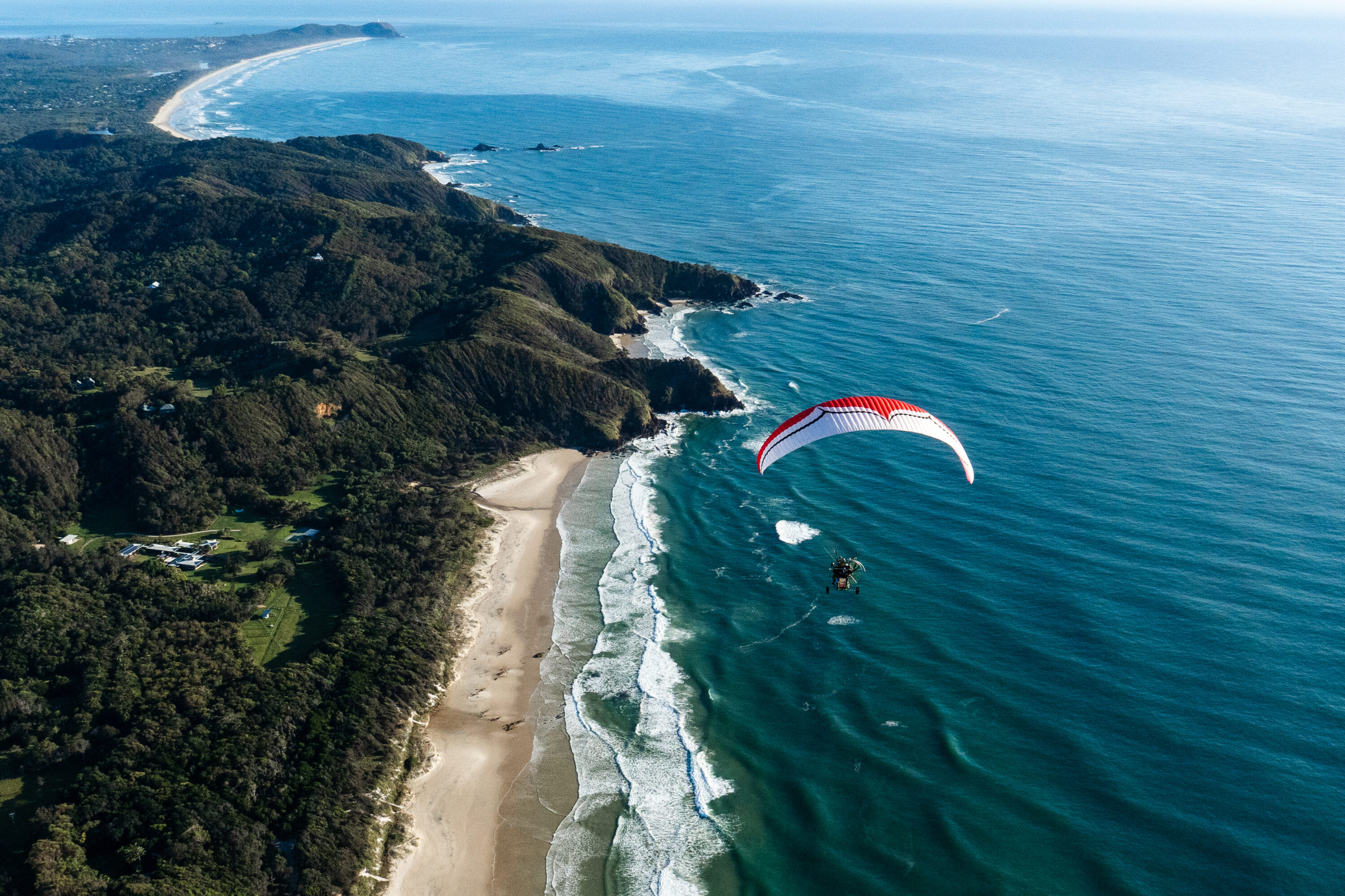 The final stretch, flying along the western coast northern NSW and into Byron Bay to mark the end of this thirteen week adventure.